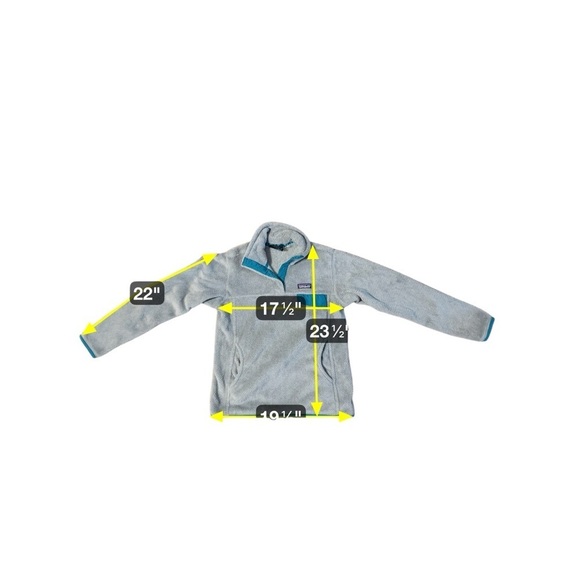 Patagonia Womens Gray Re -Tool Snap T Pullover Fleece Medium Gorpcore Sweatshirt - Picture 6 of 14